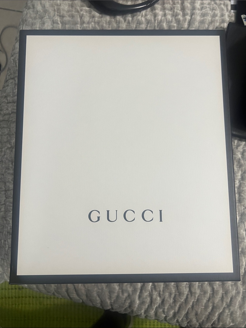 Gucci White Presentation Box with Black Trim